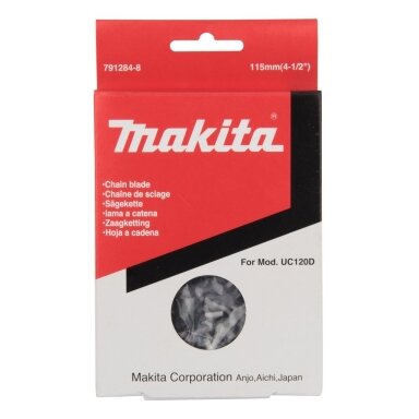 Makita grandinė MC 25AP 16cm/6-1/4", 1/4" ,1.3mm, 42H (DUC122) (191G95-7) Makita grandinė MC 25AP 16cm/6-1/4", 1/4" ,1.3mm, 42H (DUC122) (191G95-7)