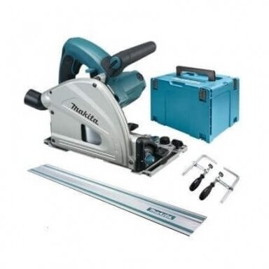 Makita SP6000J+ įleidžiamas diskinis pjūklas+ liniuotė 1,5 m 199141-8+ spaustuvai 194385-5 Makita SP6000J+ įleidžiamas diskinis pjūklas+ liniuotė 1,5 m 199141-8+ spaustuvai 194385-5