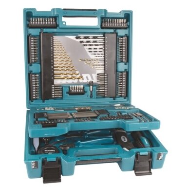 Makita Sukimo antgalių/grąžtų komplektas 200 vnt. D-37194 Makita Sukimo antgalių/grąžtų komplektas 200 vnt. D-37194