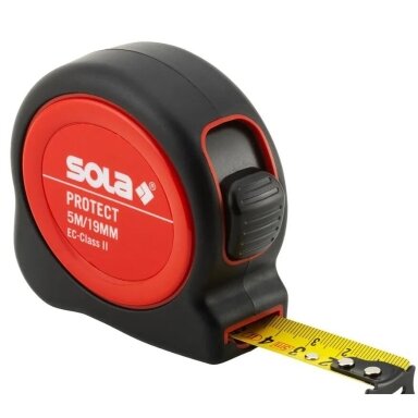Ruletė SOLA Protect, 5 m x 19 mm, PE Ruletė SOLA Protect, 5 m x 19 mm, PE