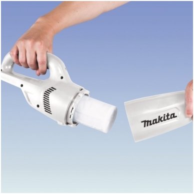 Makita CL108FDZW akumuliatorinis dulkių siurblys (12V Li-ion Be akumuliatorių ir kroviklio) 2 Makita CL108FDZW akumuliatorinis dulkių siurblys (12V Li-ion Be akumuliatorių ir kroviklio) 2