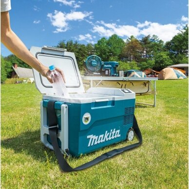 Makita DCW180Z Akumuliatorinis šaldiklis ir šildiklis (Be 18V akumuliatorių ir kroviklio) 5