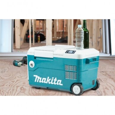 Makita DCW180Z Akumuliatorinis šaldiklis ir šildiklis (Be 18V akumuliatorių ir kroviklio) 9