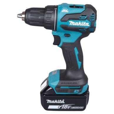 Akumuliatorinis suktuvas-gręžtuvas Makita  DDF490Z, 18V (be akum. ir krov.) 1