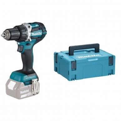 Makita DDF484ZJ Akumuliatorinis gręžtuvas + lagaminas Makpac (18V be akumuliatorių ir kroviklio) Makita DDF484ZJ Akumuliatorinis gręžtuvas + lagaminas Makpac (18V be akumuliatorių ir kroviklio)