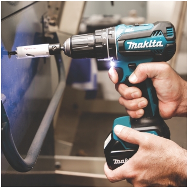 Makita DHP485RFJ Akumuliatorinis gręžtuvas (18V 2 x 3Ah akumuliatoriai) 4 Makita DHP485RFJ Akumuliatorinis gręžtuvas (18V 2 x 3Ah akumuliatoriai) 4