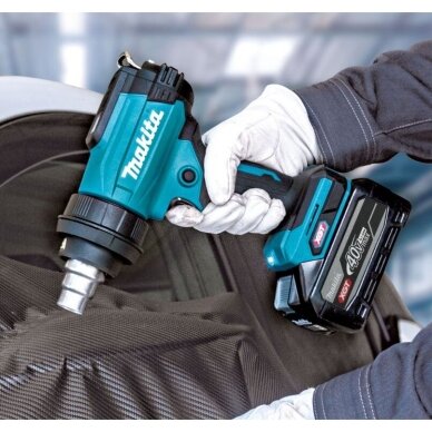 Akumuliatorinis karšto oro fenas Makita HG001GZ, 40V Max (be akum. ir krov.) 3