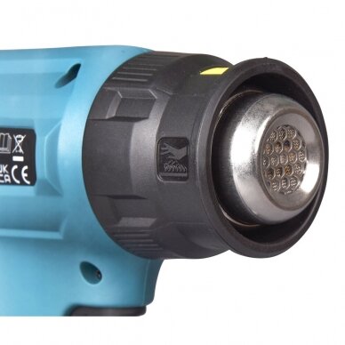 Makita DHG181ZJ Akumuliatorinis karšto oro fenas LXT ® (be akumuliatoriaus ir kroviklio) 3