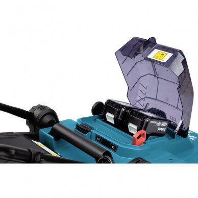 Makita DLM382CM2 Akumuliatorinė vejapjovė 38cm (36V 18x2 2x4Ah akumuliatoriai) 2 Makita DLM382CM2 Akumuliatorinė vejapjovė 38cm (36V 18x2 2x4Ah akumuliatoriai) 2