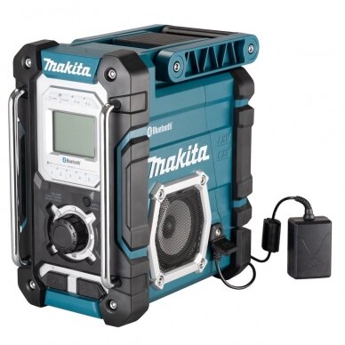 Makita DMR108N Radijas CXT ® / LXT ® / AC Akumuliatorinis / elektrinis Bluetooth radijas darbui ir laisvalaikiui. Makita DMR108N Radijas CXT ® / LXT ® / AC Akumuliatorinis / elektrinis Bluetooth radijas darbui ir laisvalaikiui.