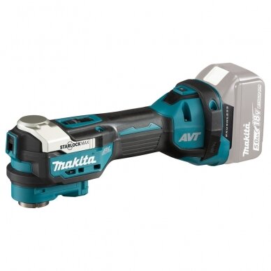 Makita DTM52RTJX1 Akumuliatorinis universalus multifunkcinis įrankis su priedais (18V 2 x 5Ah akumuliatoriai) 1
