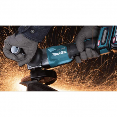 Makita GA005GM201 XGT®  Kampinis šlifuoklis (40V 2 x 4Ah akumuliatoriai) 5
