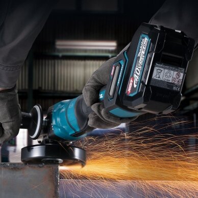 Makita GA050GZ Akumuliatorinis XGT ® kampinis šlifuoklis (Be akumuliatorių ir kroviklio 40V) 7 Makita GA050GZ Akumuliatorinis XGT ® kampinis šlifuoklis (Be akumuliatorių ir kroviklio 40V) 7