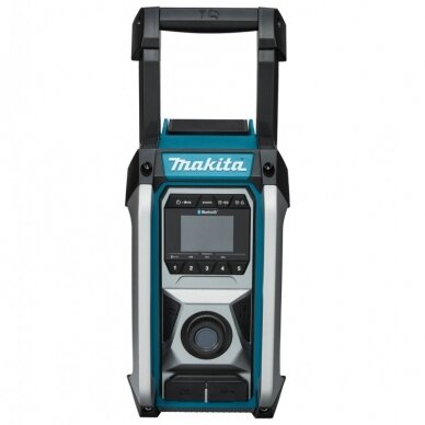 Makita MR006GZ Radijas su Bluetooth funkcija (XGT, LXT, CXT, 220V, Be akumuliatorių ir kroviklio) 4 Makita MR006GZ Radijas su Bluetooth funkcija (XGT, LXT, CXT, 220V, Be akumuliatorių ir kroviklio) 4