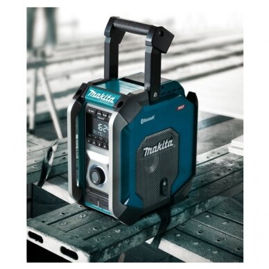 Makita MR006GZ Radijas su Bluetooth funkcija (XGT, LXT, CXT, 220V, Be akumuliatorių ir kroviklio) 1 Makita MR006GZ Radijas su Bluetooth funkcija (XGT, LXT, CXT, 220V, Be akumuliatorių ir kroviklio) 1