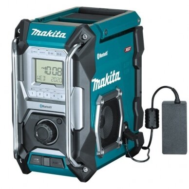 Makita MR002GZ Radijas su Bluetooth funkcija (XGT, LXT, CXT, 220V, Be akumuliatorių ir kroviklio) Makita MR002GZ Radijas su Bluetooth funkcija (XGT, LXT, CXT, 220V, Be akumuliatorių ir kroviklio)