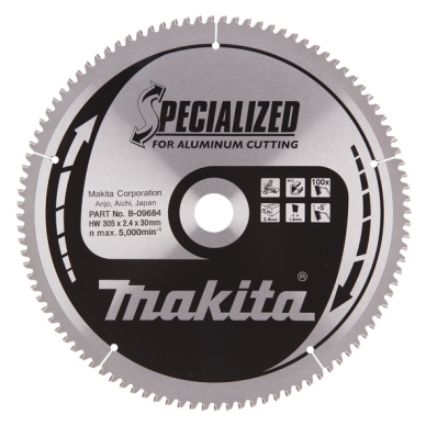 Makita Pjovimo diskas 305x30x2,3mm 100T  B-09684