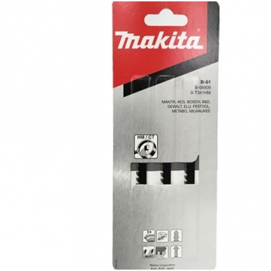 Makita Pjūkleliai siaurapjūkliui T341HM 3 vnt B-06909 1 Makita Pjūkleliai siaurapjūkliui T341HM 3 vnt B-06909 1