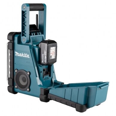 Makita radijas DMR116 (7,2 - 18V / 230V be akumuliatorių ir kroviklio) 2 Makita radijas DMR116 (7,2 - 18V / 230V be akumuliatorių ir kroviklio) 2