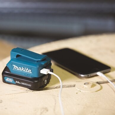 Makita SEAADP06 Akumuliatorių adapteris 10,8V→USB 2