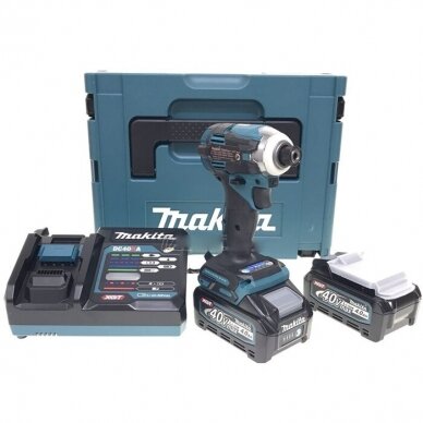 Makita TD001GM201 XGT® Smūginis suktuvas (40V 2 x 4.0Ah) Makita TD001GM201 XGT® Smūginis suktuvas (40V 2 x 4.0Ah)