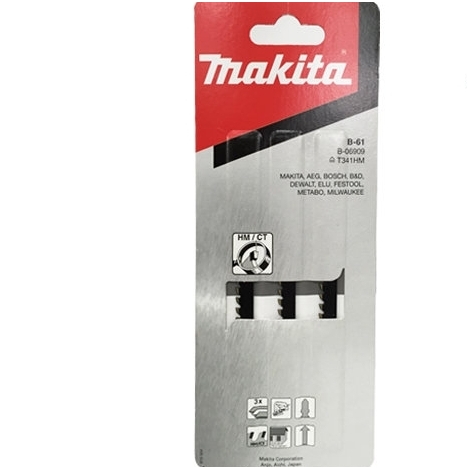 Makita Pjūkleliai siaurapjūkliui T341HM 3 vnt B-06909 1