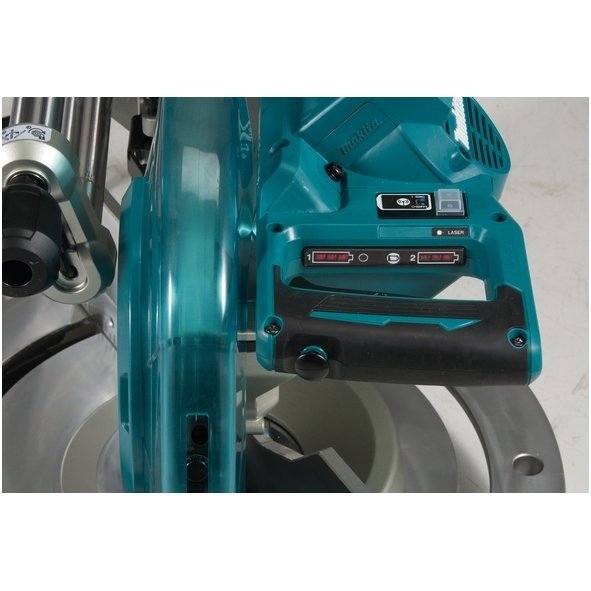 Makita DLS111ZU Akumuliatorinės pjovimo staklės (2x18V Li-ion Be akumuliatorių ir kroviklio) 2 Makita DLS111ZU Akumuliatorinės pjovimo staklės (2x18V Li-ion Be akumuliatorių ir kroviklio) 2