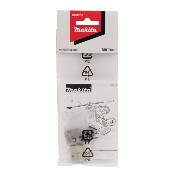 Makita Plieno rinkinys DSC102 srieginiams stripams kirpti  M6 199087-8 1