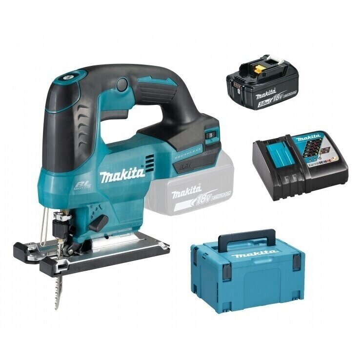 Makita DJV184RF1J Akumuliatorinis siaurapjūklis (18V 1x3Ah + kroviklis) Makita DJV184RF1J Akumuliatorinis siaurapjūklis (18V 1x3Ah + kroviklis)