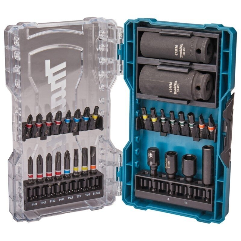 MAKITA 30 dalių sukimo antgalių rinkinys E-07060 MAKITA 30 dalių sukimo antgalių rinkinys E-07060