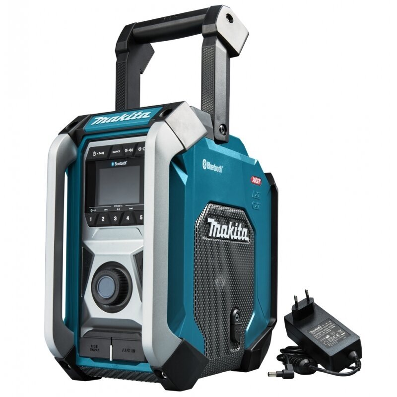 Makita MR006GZ Radijas su Bluetooth funkcija (XGT, LXT, CXT, 220V, Be akumuliatorių ir kroviklio) Makita MR006GZ Radijas su Bluetooth funkcija (XGT, LXT, CXT, 220V, Be akumuliatorių ir kroviklio)