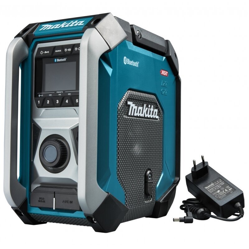 Makita MR006GZ Radijas su Bluetooth funkcija (XGT, LXT, CXT, 220V, Be akumuliatorių ir kroviklio) 2 Makita MR006GZ Radijas su Bluetooth funkcija (XGT, LXT, CXT, 220V, Be akumuliatorių ir kroviklio) 2