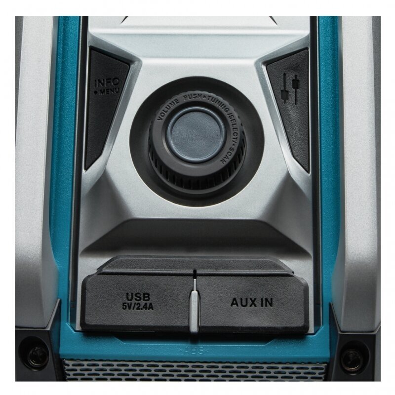 Makita MR006GZ Radijas su Bluetooth funkcija (XGT, LXT, CXT, 220V, Be akumuliatorių ir kroviklio) 9 Makita MR006GZ Radijas su Bluetooth funkcija (XGT, LXT, CXT, 220V, Be akumuliatorių ir kroviklio) 9