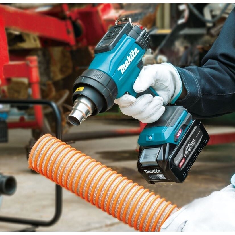 Akumuliatorinis karšto oro fenas Makita HG001GZ, 40V Max (be akum. ir krov.) 1 Akumuliatorinis karšto oro fenas Makita HG001GZ, 40V Max (be akum. ir krov.) 1