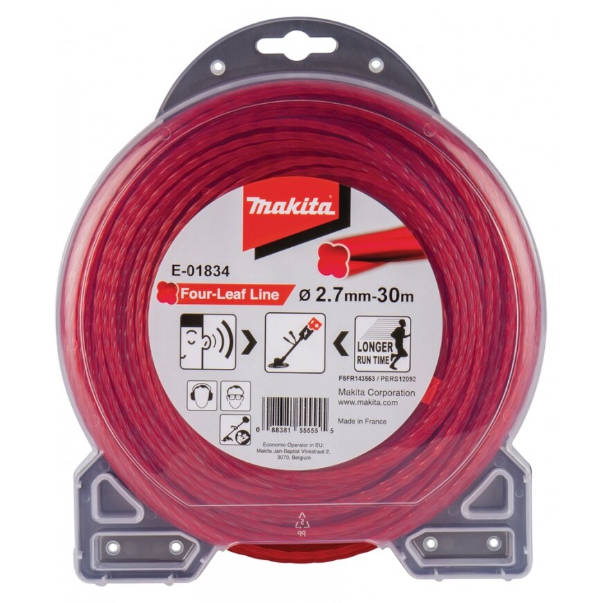 Makita 2,7MM X 30M  Ovalinės spiralės valas (E-01834)