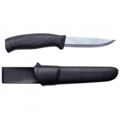 Morakniv® Companion (S) peilis, black, nerūdyjantis plienas Morakniv® Companion (S) peilis, black, nerūdyjantis plienas