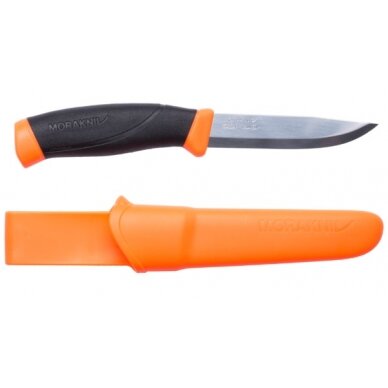 Morakniv® Companion (S) peilis, Orange, nerūdijantis plienas Morakniv® Companion (S) peilis, Orange, nerūdijantis plienas