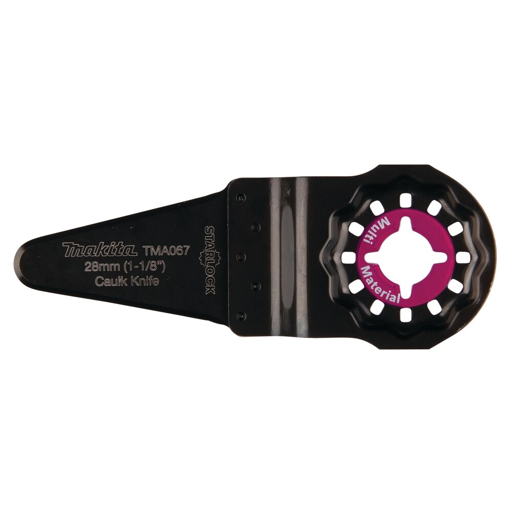 MULTITOOL smailus priedas (langų glaistui, silikono pjovimui) Makita B-65006 MULTITOOL smailus priedas (langų glaistui, silikono pjovimui) Makita B-65006