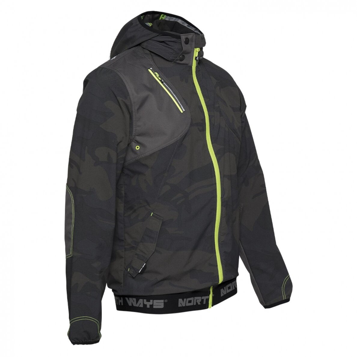 Multipocket jacket Irons 1395 Woodland, size XL Multipocket jacket Irons 1395 Woodland, size XL