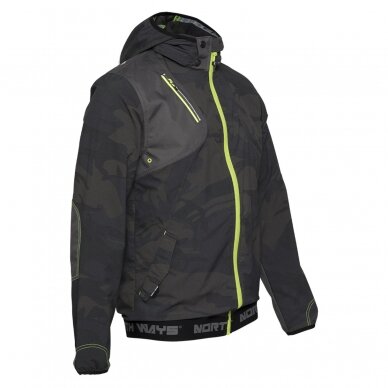 Multipocket jacket Irons 1395 Woodland, size XL Multipocket jacket Irons 1395 Woodland, size XL