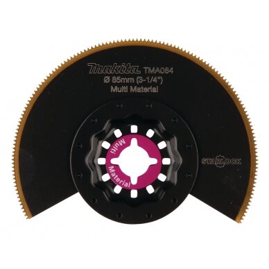 Multitool segmentiniai ašmenys Makita B-64973, 85mm Multitool segmentiniai ašmenys Makita B-64973, 85mm