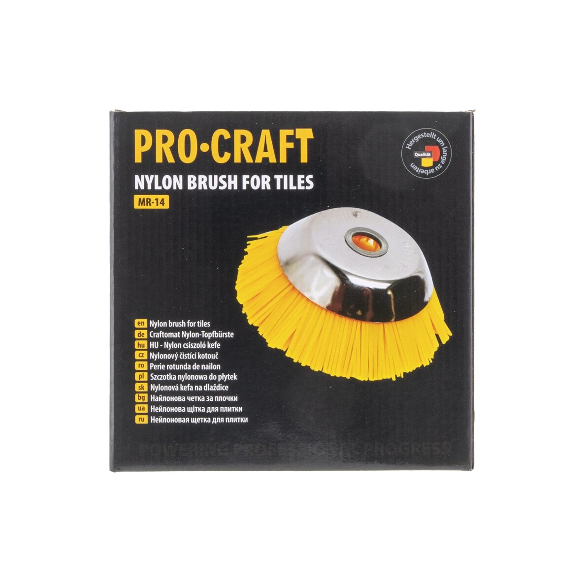 Nailoninis šepetys grindinio valymui „ProCraft MR-14” 4 Nailoninis šepetys grindinio valymui „ProCraft MR-14” 4
