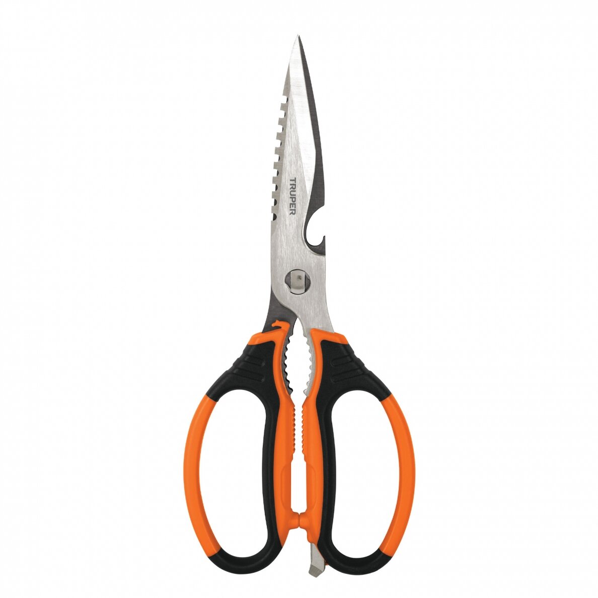 Nerūdijančio plieno virtuvinės žirklės 20cm Truper® Nerūdijančio plieno virtuvinės žirklės 20cm Truper®