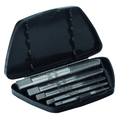 Nulūžusių varžtų ištraukėjų kpl. M3-M18 5 pcs