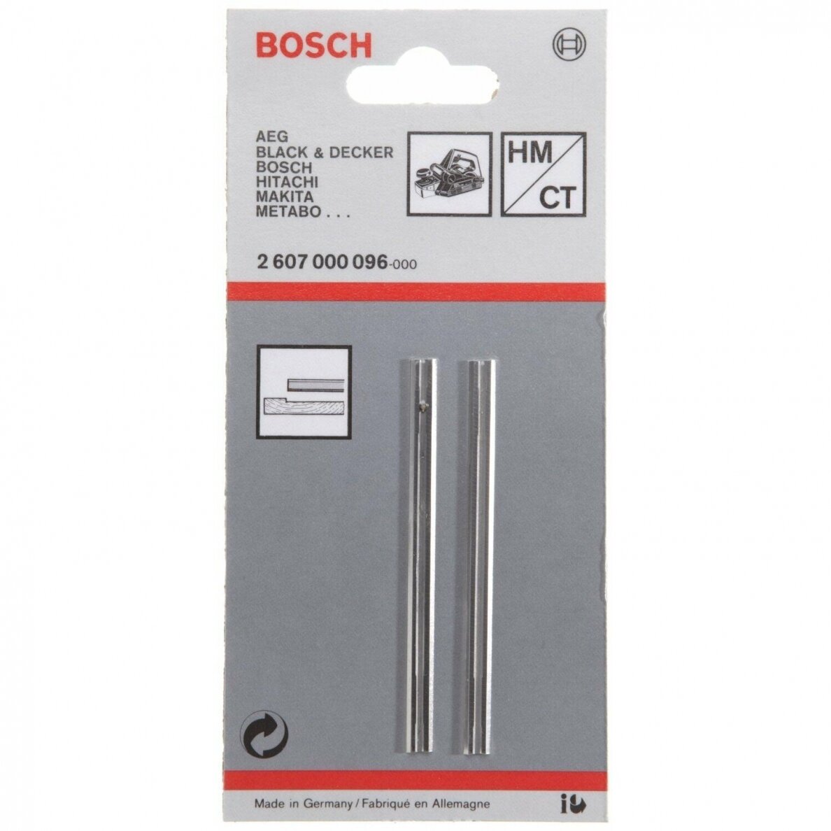 Obliaus peilis Bosch HM, 2 vnt. (2607000096) Obliaus peilis Bosch HM, 2 vnt. (2607000096)