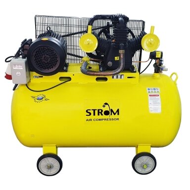 Oro kompresorius 350L, (3 cil.) 7.5 kW, 380V, 12.5bar STROM (W-0.9/12.5) Oro kompresorius 350L, (3 cil.) 7.5 kW, 380V, 12.5bar STROM (W-0.9/12.5)