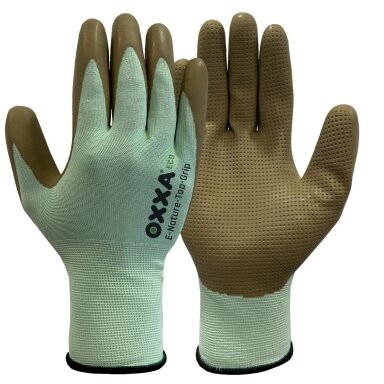 OXXA E-Nature-Top-Grip 52-050, gr/gr, 9 OXXA E-Nature-Top-Grip 52-050, gr/gr, 9
