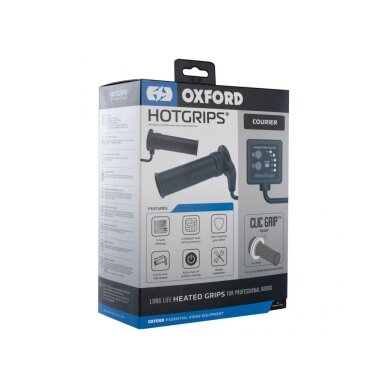 Oxford HotGrips Advanced Courier šildomos rankenos Oxford HotGrips Advanced Courier šildomos rankenos