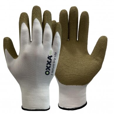 OXXA E-Nature-Grip-Lite 52-025,grn/wht,9 OXXA E-Nature-Grip-Lite 52-025,grn/wht,9