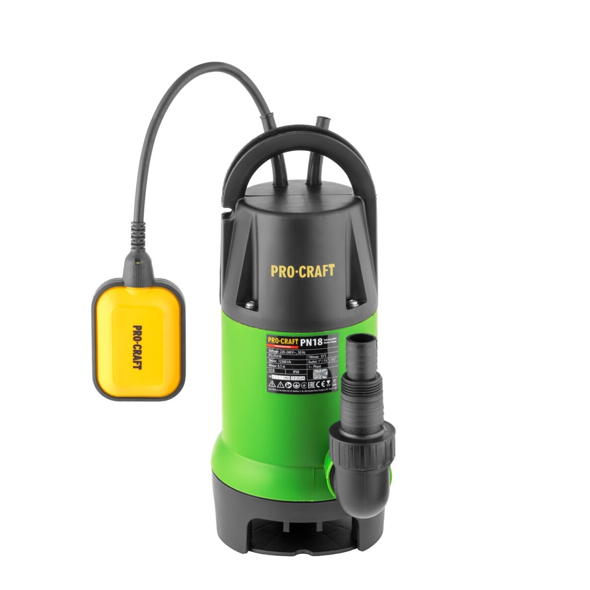 Panardinamas siurblys „ProCraft PN18” 2 Panardinamas siurblys „ProCraft PN18” 2